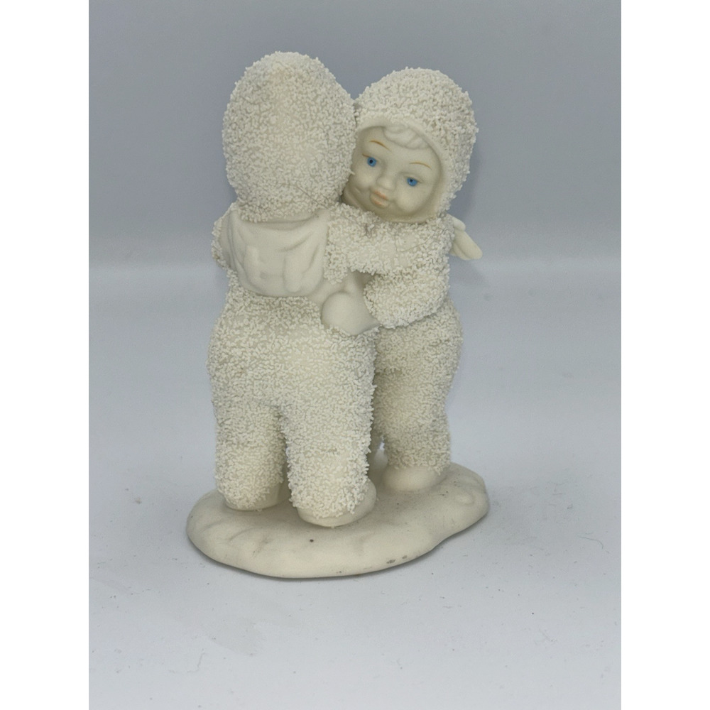 Dept 56 Snowbabies “I Need a Hug” 2.75” L Hugging Snowbabies Look at the Faces!